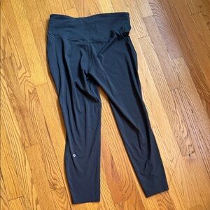 Lululemon base pace size 10 charcoal gray High-Waisted Leggings